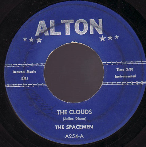 The Spacemen - The Clouds / The Lonely Jet Pilot - VG  7" Single 45rpm 1959 Alton USA - R&B / Instrumental