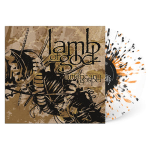 Lamb Of God ‎– New American Gospel (2000) -  New LP Record 2017 Prosthetic Clear with Orange & Black Splatter Vinyl - Heavy Metal / Death Metal / Thrash