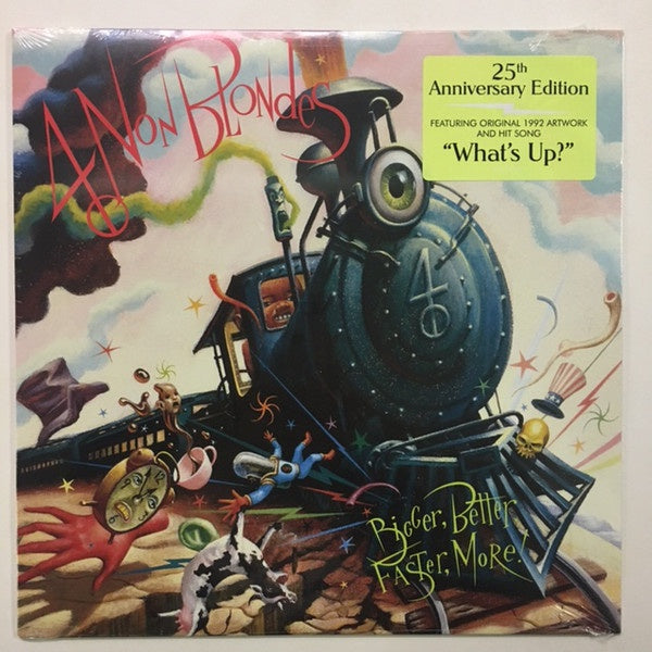 4 Non Blondes 稀少オリジナルレコード 4 Non Blondes - Bigger, Better, Faster, More! (1992) - New LP Record 2