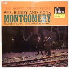 Wes Montgomery, Buddy Montgomery And Monk Montgomery Featuring Harold Land & Freddie Hubbard – The Montgomery Story - VG+ LP Record 1961 Fontana Holland Mono Vinyl - Jazz / Bop