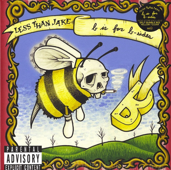 Less Than Jake ‎– B Is For B-Sides - New LP Record 2020 Smartpunk USA Yellow / Clear Split Vinyl - Punk / Ska - Shuga Records