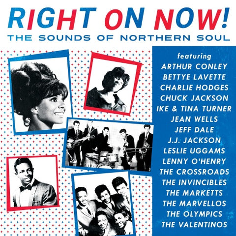Various – Right On Now! The Sounds Of Northern Soul - New LP Record Store Day 2018 ORG Rhino White with Red/Blue Spatter 180 gram Vinyl - Soul / Funk