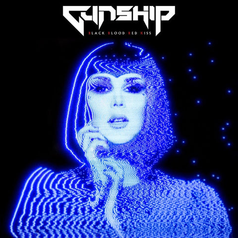 GUNSHIP ‎– Black Blood Red Kiss - New 7" Single 2020 Ingrooves Vinyl - Synthwave