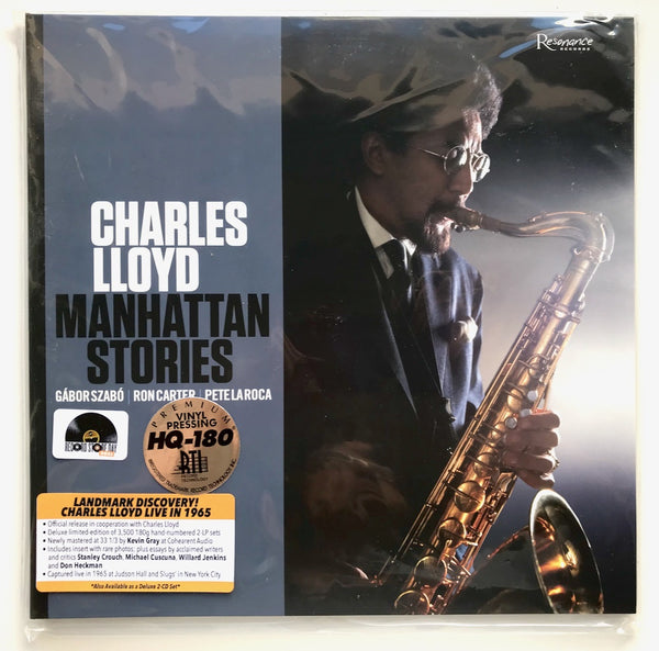 Charles Lloyd ‎– Manhattan Stories (1965) - New 2 LP Record Store Day 2021 Resonance RSD 180 gram Vinyl & Numbered - Jazz - Shuga Records