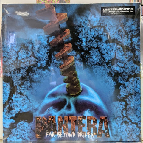 Pantera ‎– Far Beyond Driven (1994) - New LP Record 2021 EastWest Europe White & Stronger Than Blue Marbled Vinyl - Heavy Metal / Thrash