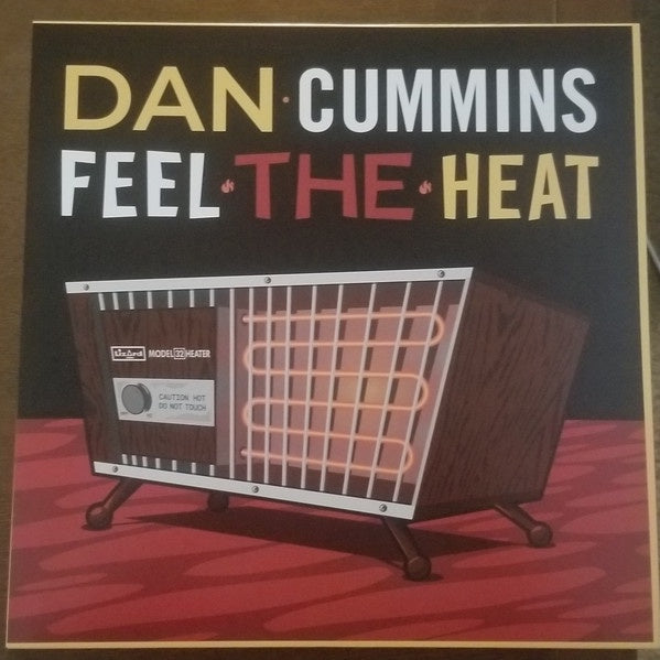 Dan Cummins ‎– Feel The Heat - New EP Record 2020 Romanus USA Clear w/Yellow, red, and black Splatter Vinyl - Comedy / Spoken Word - Shuga Records