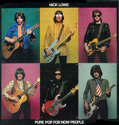 Nick Lowe - Pure Pop For Now People - VG 1978 Stereo USA - New Wave/Power Pop