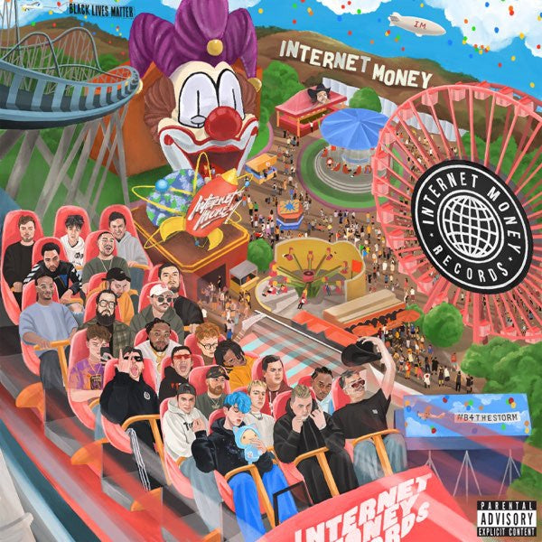 Internet Money ‎– B4 The Storm - New LP Record 2021 TenThousand Projects Clear Vinyl - Hip Hop