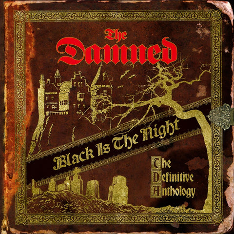 The Damned ‎– Black Is The Night (The Definitive Anthology) - New Record 4 LP 2019 BMG Gold Vinyl Compilation UK Import  - Goth Rock / Punk