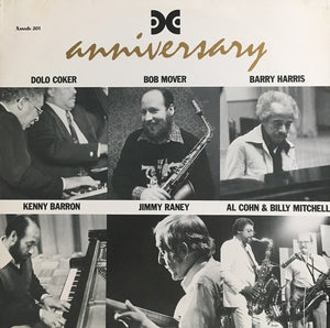 Dolo Coker, Bob Mover, Barry Harris, Kenny Barron, Jimmy Raney, Al Cohn, Billy Mitchell ‎– Anniversary - New Lp Record 1985 Xanadu USA Vinyl - Jazz / Bop