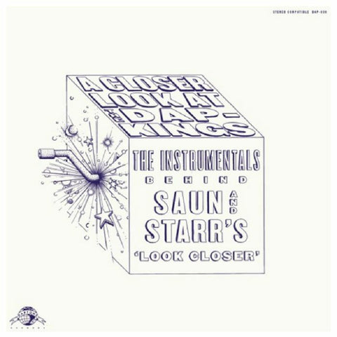 The Dap-Kings - A Closer Look At The Dap-Kings: The Instrumentals for Saun & Starr's Look Closer - New Vinyl Lp 2018 Daptone RSD Exclusive on Blue Vinyl with Download (Limited to 1650) - Funk