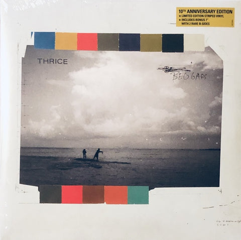 Thrice ‎– Beggars (2009) - New LP Record 2019 Vagrant USA Color Striped Vinyl, 7" & Book - Alternative Rock