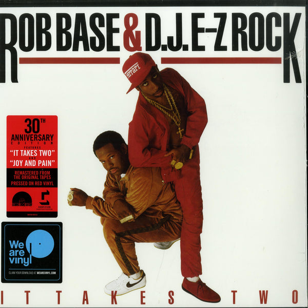 Rob Base & DJ E-Z Rock - It Takes Two (1988) - New Lp Record Store Day 2018 Profile RSD Europe Import Red Vinyl - Hip Hop - Shuga Records
