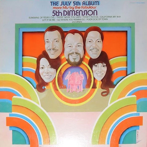 5th Dimension ‎- The July 5th Album - More Hits By The Fabulous 5th Dimension - VG+ Stereo 1970 USA - Funk / Soul