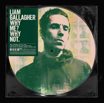 Liam Gallagher - Why Me? Why Not. - New LP Record Store Day Black Friday 2019 Warner USA RSD First Release Picture Disc Vinyl - Rock / Brit Pop