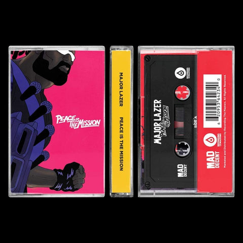 Major Lazer – Peace Is The Mission (2015) - New Cassette 2021 Mad  Decent Tape - Ragga / Bass Music / Dancehall