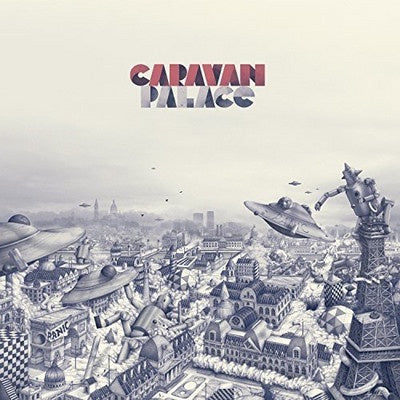 Caravan Palace ‎– Panic (2012) - Mnt- 2 LP Record 2017 Mvka Europe Import White Vinyl - Jazz / Future Jazz