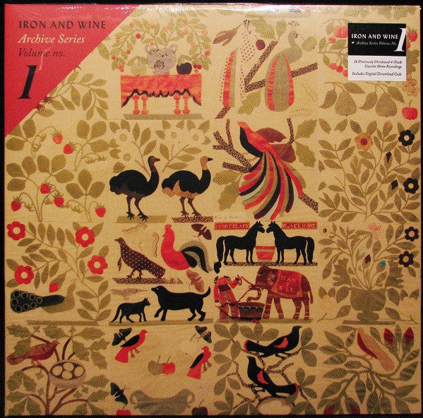 Iron And Wine ‎– Archive Series Volume No. 1 - New 2 LP Record 2015 Black Cricket USA Vinyl & Download - Indie Rock / Folk Rock - Shuga Records