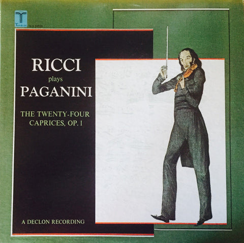 Ruggiero Ricci - Ricci Plays Paganini - The Twenty-Four Caprices, Op. 1 - Mint- 1973 Stereo USA - Classical