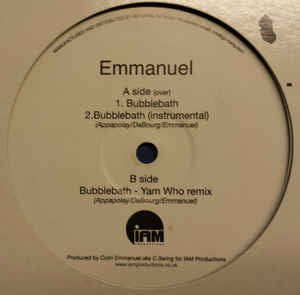 Emmanuel ‎– Bubblebath - New 12" Single 2004 Little League Vinyl - Future Jazz