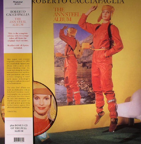 Roberto Cacciapaglia ‎– The Ann Steel Album (1979) - New LP Record 2015 Mirumir Russia Import Vinyl & CD - New Wave / Pop