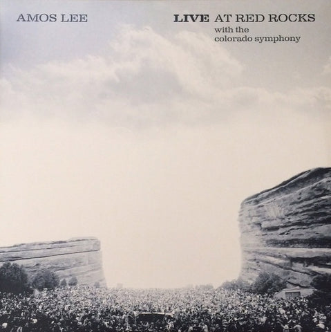 Amos Lee ‎– Live At Red Rocks With The Colorado Symphony - New 2 LP Record 2015 Soma Eel Bone White Vinyl - Folk Rock