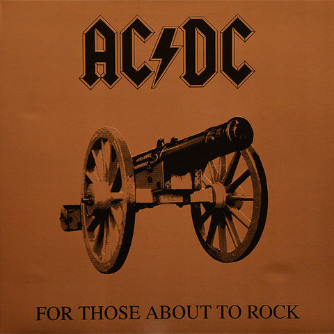 AC/DC ‎–  For Those About To Rock (We Salute You) (1981) - New LP Record 2003 Albert Vinyl - Hard Rock