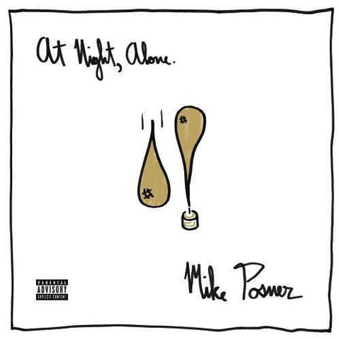 Mike Posner - At Night, Alone - New Vinyl Record 2016 Island Records Gatefold 2-LP feat remixes - Pop