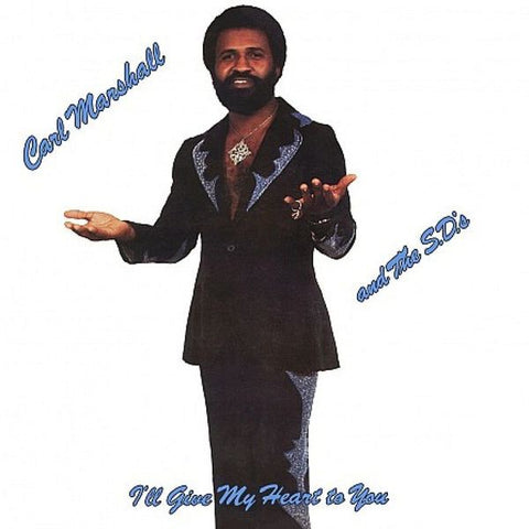 Carl Marshall - I'll Give My Heart to You - New 2014 Record LP Standard Black Reissue - Funk / Disco