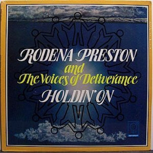 Rodena Preston And The Voices Of Deliverance ‎– Holdin' On - VG+ Lp Record 1977 USA Original Vinyl - Soul / Gospel - Shuga Records