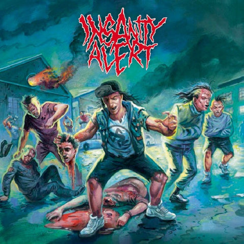 Insanity Alert ‎– Insanity Alert - New Vinyl Lp 2018 Season of Mist EU Import First Pressing on Black Vinyl (Only 400 Worldwide!) - Metal / Thrash