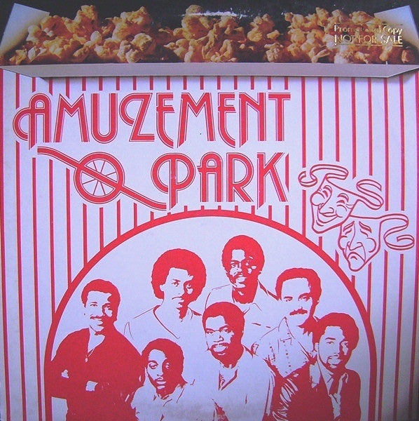 Amuzement Park ‎– Amuzement Park - VG+ Lp Record 1982 USA Original Promo Vinyl - Funk - Shuga Records