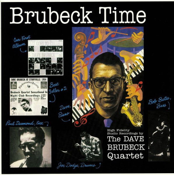 The Dave Brubeck Quartet ‎– Brubeck Time (1955) - New LP Record 2019 Wax Love Italy Import Vinyl - Jazz / Cool Jazz - Shuga Records