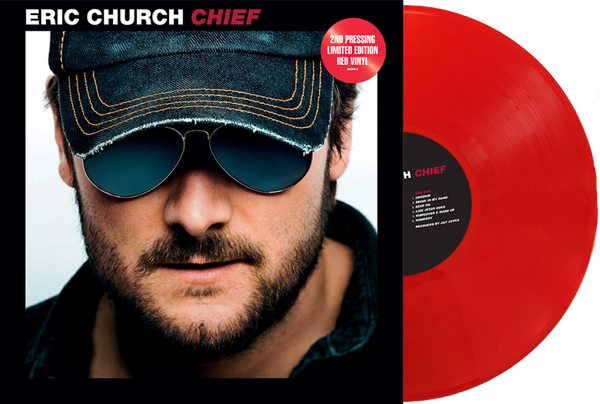 Eric Church ‎– Chief (2011) - New Lp Record 2019 Capitol Nashville USA Red Vinyl - Country - Shuga Records