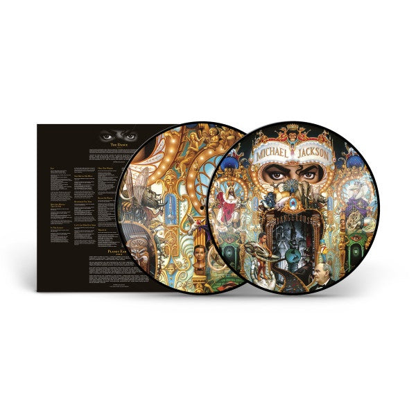 Michael Jackson ‎– Dangerous (1991) - New 2 LP Record 2018 Epic Europe Picture Disc Vinyl - Pop - Shuga Records