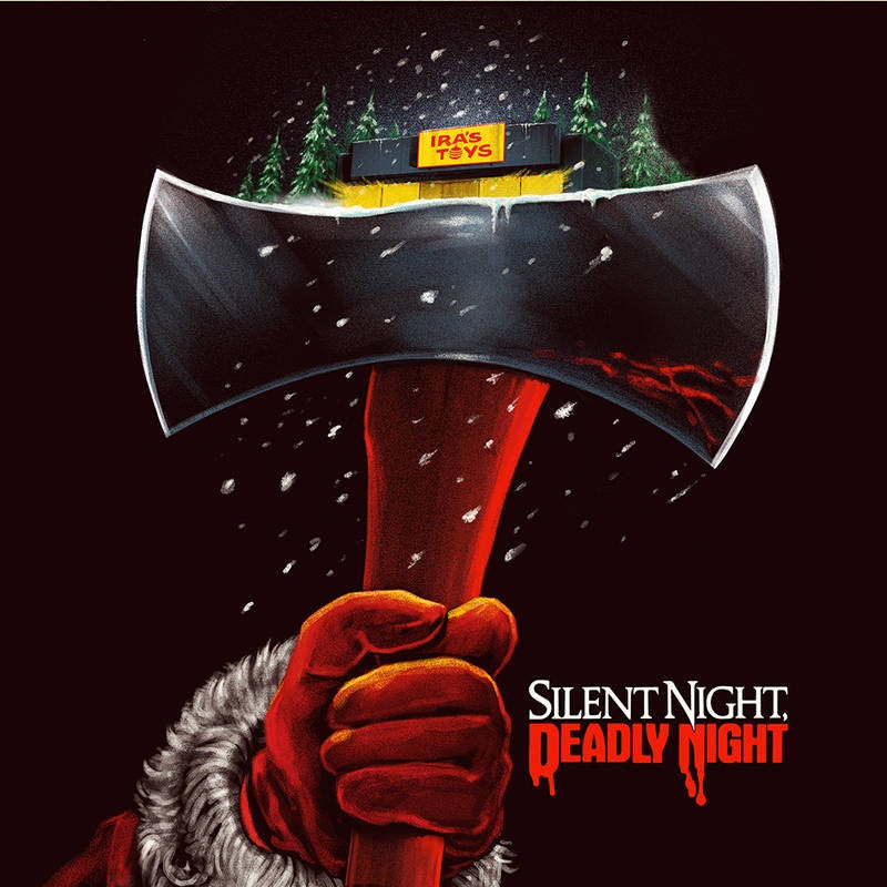 Various - Silent Night, Deadly Night - New LP Record Store Day Black Friday 2020 Chimney Hellfire Red/Orange Swirl Chimney Hellfire Vinyl - 80's Soundtrack