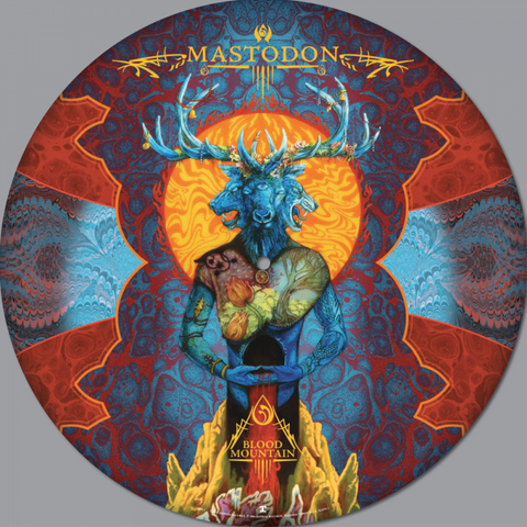 Mastodon - Blood Mountain - New Vinyl Record 2017 Reprise Records Picture Disc Pressing - Metal / Sludge