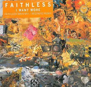 Faithless - I Want More - VG+ 12" Single UK Import 2004 - Progressive House