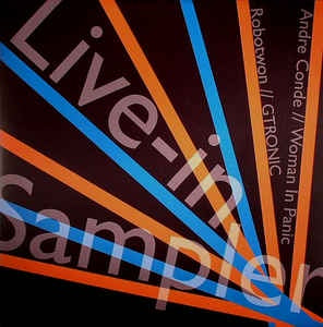 Robotwon / Woman In Panic / GTRONIC / Andre Conde ‎– Live-in Sampler - 2008 UK Live-In-Music Vinyl  -  Electro - Shuga Records