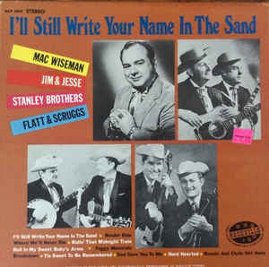 Various - I'll Still Write Your Name In The Sand - VG+ Lp 1969 Nashville USA - Folk / Country