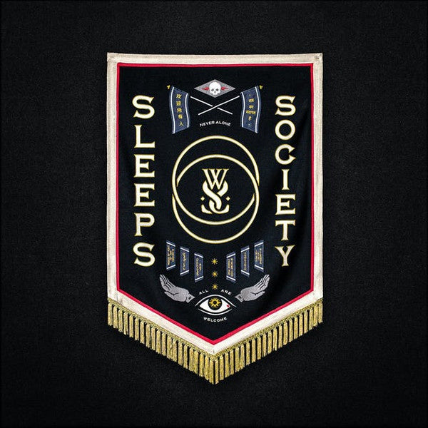 While She Sleeps ‎– Sleeps Society - New LP Record 2021 Spinefarm Europe Import Band Exclusive Gold/White/Red Swirl Vinyl & Booklet - Metalcore