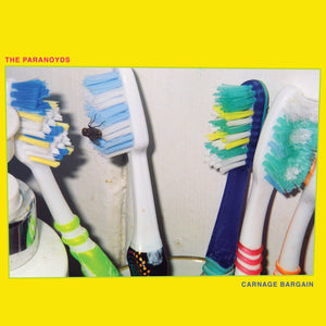 The Paranoyds - Carnage Bargain - New LP Record 2019 Suicide Squeeze Opaque Blue Vinyl - Garage Rock / New Wave