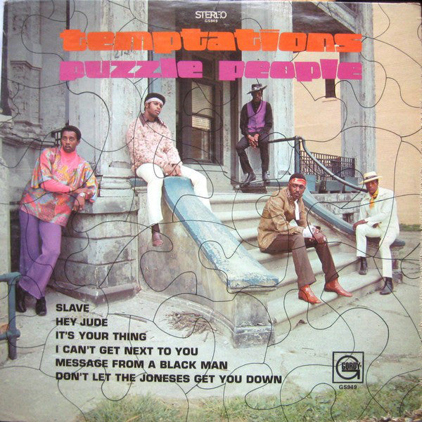 The Temptations ‎– Puzzle People - VG+ Lp Record 1974 USA Vinyl - Soul