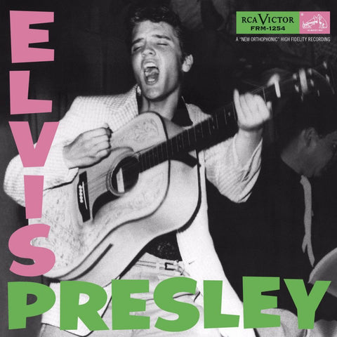 Elvis Presley - S/T - New Vinyl Record 2017 Friday Music Limited Edition 180Gram Audiophile Anniversary Pressing on Translucent Blue Vinyl with Gatefold Jacket - Rock