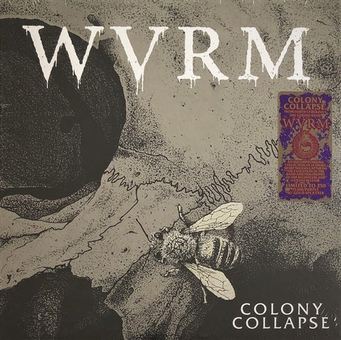Wvrm ‎– Colony Collapse - New LP Record 2021 Prosthetic Europe Import urple / Plum With Gold Splatter Vinyl - Sludge Metal / Doom Metal