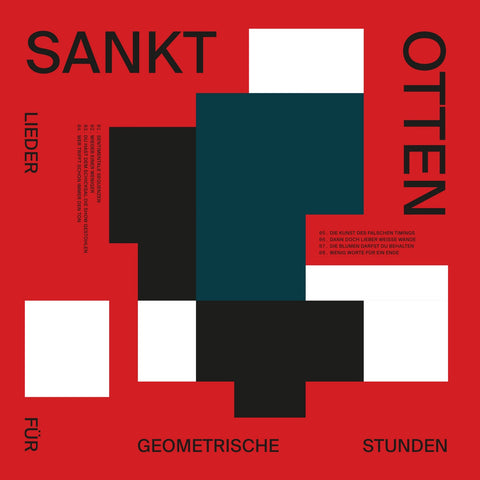 Sankt Otten ‎– Lieder Für Geometrische Stunden - New LP Record 2020 Denovali Europe Limited Edition Clear Red Vinyl - Ambient / Experimental / Drone / Techno