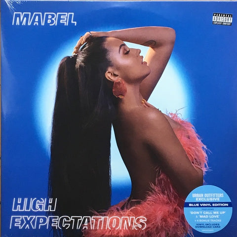 Mabel ‎– High Expectations - New 2 LP Record 2019 Capitol Urban Outfitters Exclusive Bue Vinyl & Download - Soul / R&B