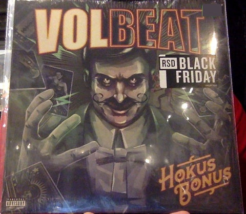 Volbeat ‎– Hokus Bonus - New LP Record Store Day Black Friday 2020 Republic RSD Grey Smokey Vinyl & Numbered - Rock