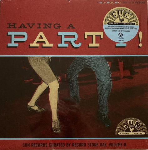Various ‎– Having A Party! Sun Records Volume 8 - New LP Record Store Day 2021 ORG Music RSD Vinyl - Rock & Roll / Rockabilly / Soul