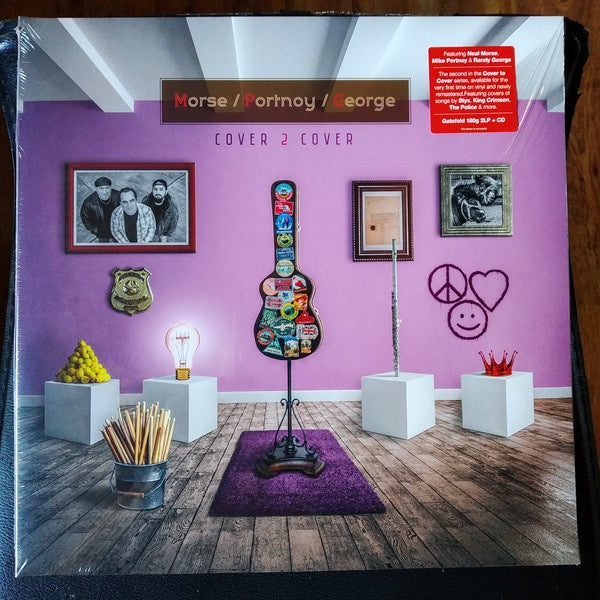 Morse, Portnoy, George ‎– Cover 2 Cover - New 2 LP Record 2021 Sony Europe Import 180 gram Vinyl & CD - Rock - Shuga Records